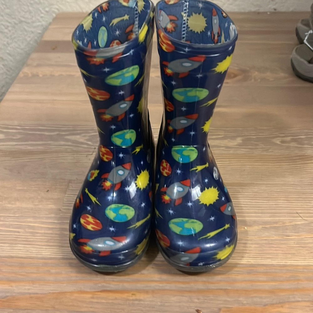 Space Rain Boots